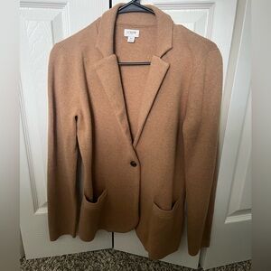 J. Crew Cecile Relaxed Sweater Blazer